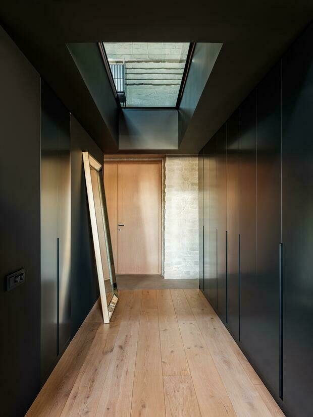 Фотография: Прихожая в стиле Лофт, Современный, Эклектика, Квартира, Проект недели, Москва, Кирпичный дом, 2 комнаты, 60-90 метров, Евгения Ревина – фото на INMYROOM