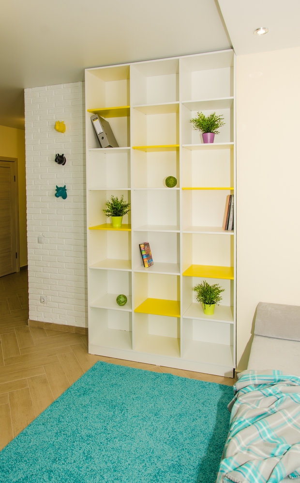 Фото из портфолио Реализация. Квартира 45 кв.м. на Романова – фотографии дизайна интерьеров на INMYROOM