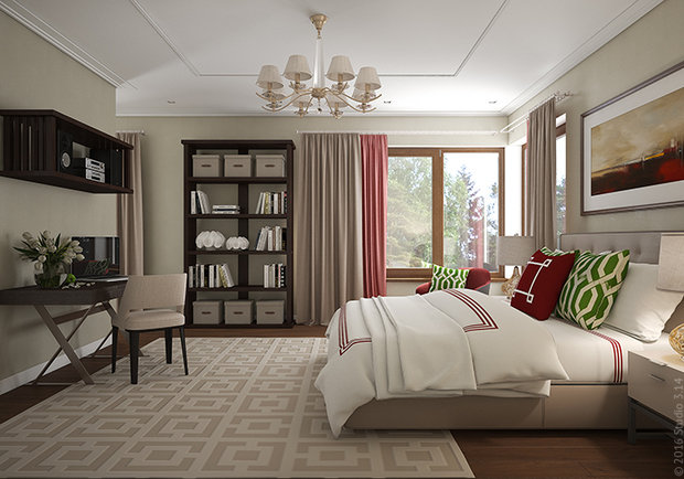 Фото из портфолио Подмосковная соната – фотографии дизайна интерьеров на INMYROOM