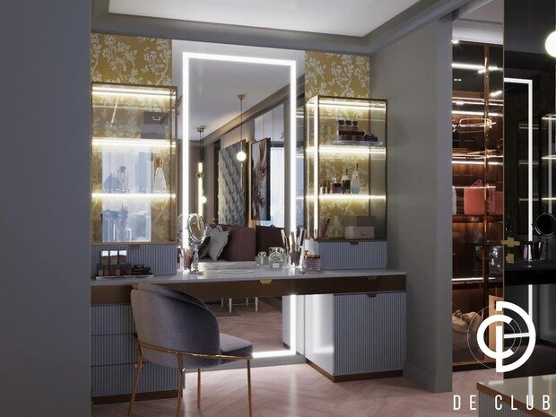 Фото из портфолио Квартира 150 м² в ЖК «Сердце Столицы». Современный стиль – фотографии дизайна интерьеров на INMYROOM