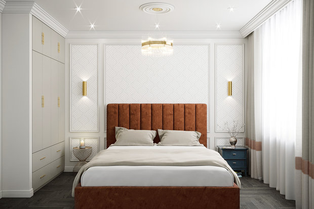 Фото из портфолио Проект и реализация двушки 70 кв.м. в ЖК на Академической – фотографии дизайна интерьеров на INMYROOM