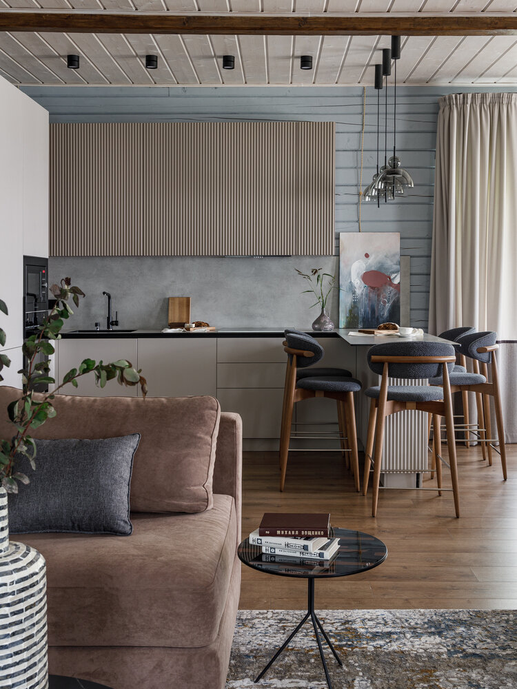 Фотография: Кухня и столовая в стиле Современный, Дом, Проект дня, Дом и дача, 4 и больше, Более 90 метров, Уфа, Лариса Байракова – фото на INMYROOM