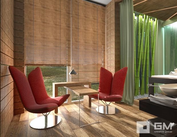 Фото из портфолио Интерьер загородного дома – фотографии дизайна интерьеров на INMYROOM