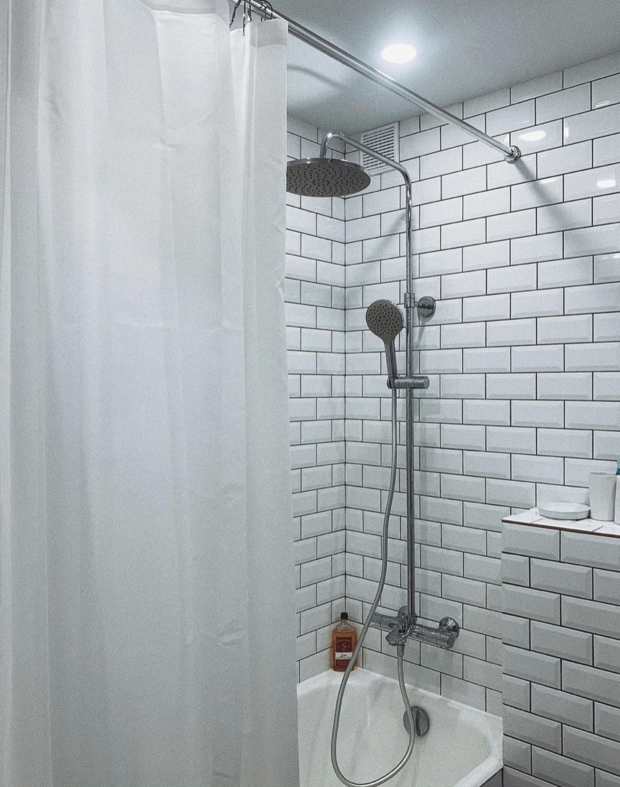 Фотография: Ванная в стиле Скандинавский, Ремонт на практике – фото на INMYROOM