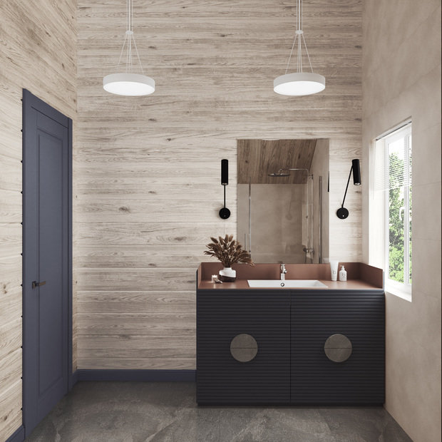 Фото из портфолио Утро в сосновом лесу | Коттеджный поселок Заповедник – фотографии дизайна интерьеров на INMYROOM