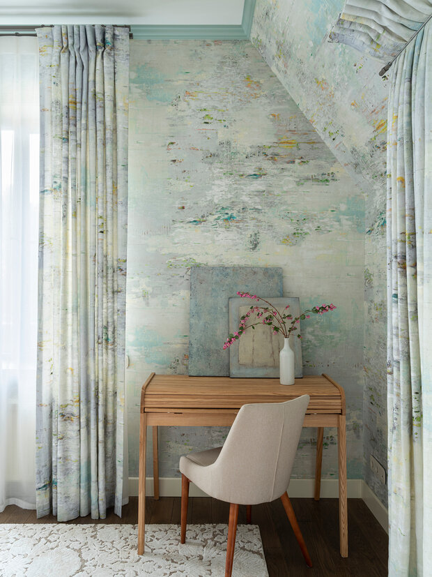 Фотография: Спальня в стиле Прованс и Кантри, Винтажный, Дом, Проект недели, Дача, Подмосковье, Дом и дача, Московская область, 4 и больше, Более 90 метров, Юлия Русских – фото на INMYROOM