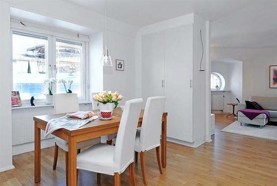 Фотография: Кухня и столовая в стиле Скандинавский, Декор интерьера, Малогабаритная квартира, Квартира, Дома и квартиры – фото на INMYROOM Фотография: Кухня и столовая в стиле Скандинавский, Декор интерьера, Малогабаритная квартира, Квартира, Дома и квартиры – фото на INMYROOM