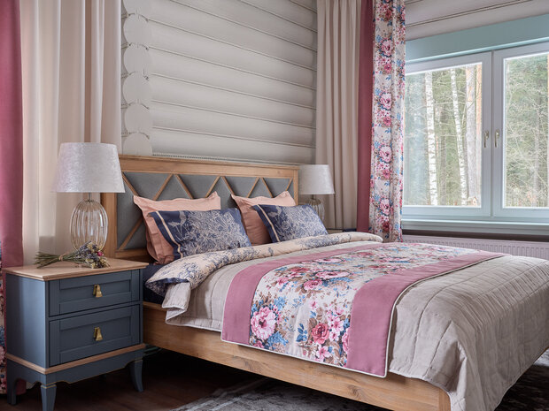 Фотография: Спальня в стиле Прованс и Кантри, Классический, Эклектика, Дом, Проект недели, Дача, Дом и дача, Московская область, 4 и больше, Более 90 метров, Воскресенский район, Татьяна Астафьева – фото на INMYROOM