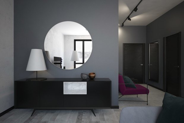 Фото из портфолио Гостиная, Riverside – фотографии дизайна интерьеров на INMYROOM