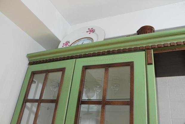 Фото из портфолио Кухня в стиле Прованс для городской квартиры "Фисташка с шоколадом" – фотографии дизайна интерьеров на INMYROOM