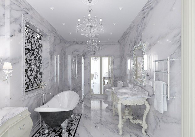 Фото из портфолио Апартаменты в Москва-Сити – фотографии дизайна интерьеров на INMYROOM