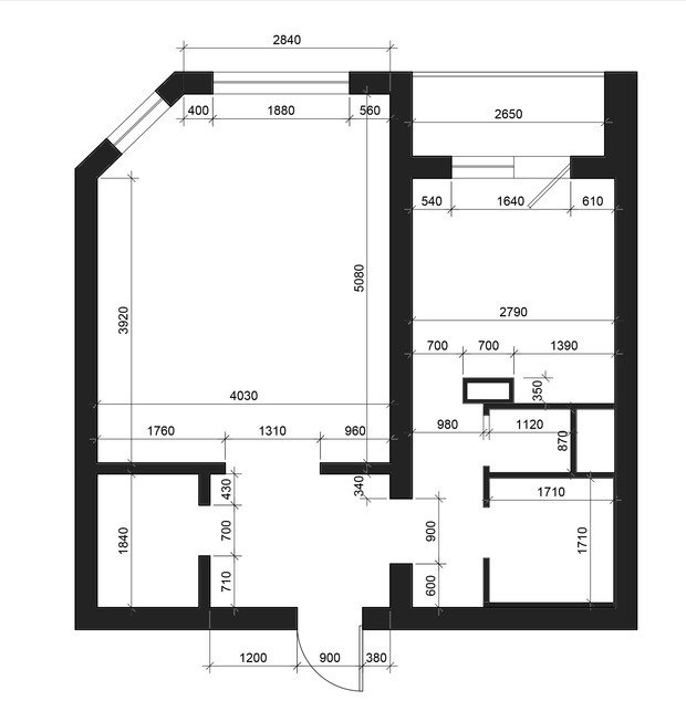 Фото из портфолио Однушка для двоих – фотографии дизайна интерьеров на INMYROOM