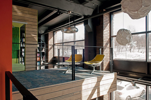 Фотография: Мебель и свет в стиле Лофт, Офисное пространство, Офис, Дома и квартиры, Проект недели, Artplay – фото на INMYROOM