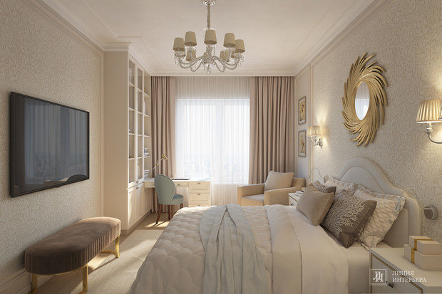 Фото из портфолио Квартира современная классика – фотографии дизайна интерьеров на INMYROOM