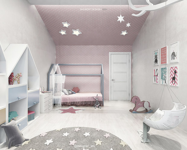 Фото из портфолио Скандинавская сказка – фотографии дизайна интерьеров на INMYROOM