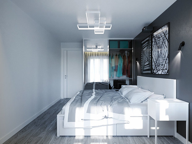 Фото из портфолио Космос и минимализм – фотографии дизайна интерьеров на INMYROOM