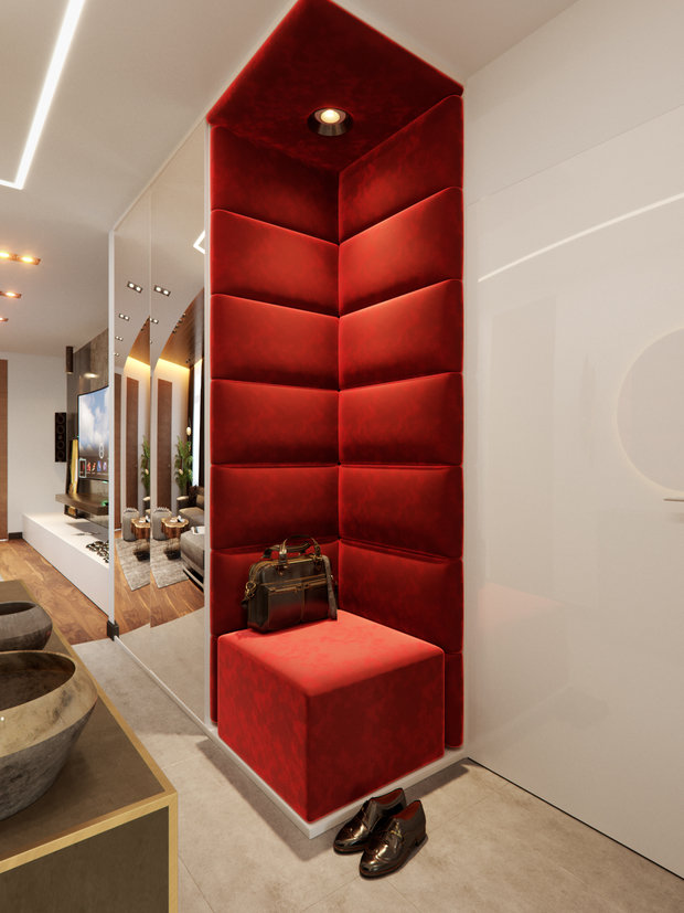 Фото из портфолио Апартаменты в ЖК Реформ – фотографии дизайна интерьеров на INMYROOM