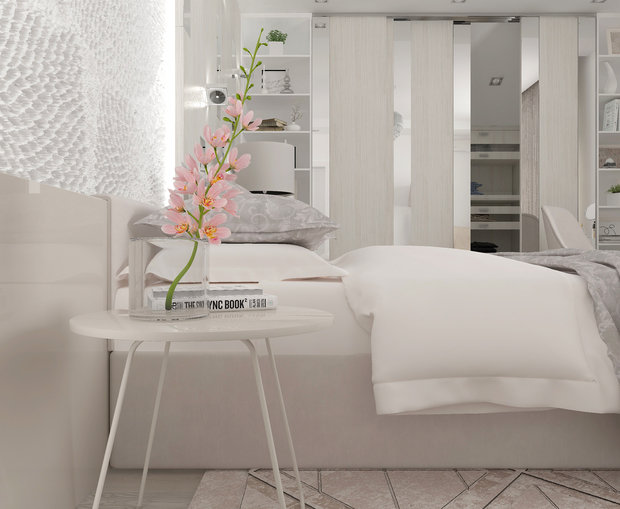 Фото из портфолио Спальня "Panneaux de fleurs" vol. 1 – фотографии дизайна интерьеров на INMYROOM