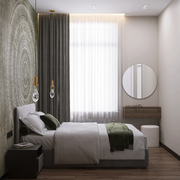 Фото из портфолио ЖК Цветы Башкирии – фотографии дизайна интерьеров на INMYROOM