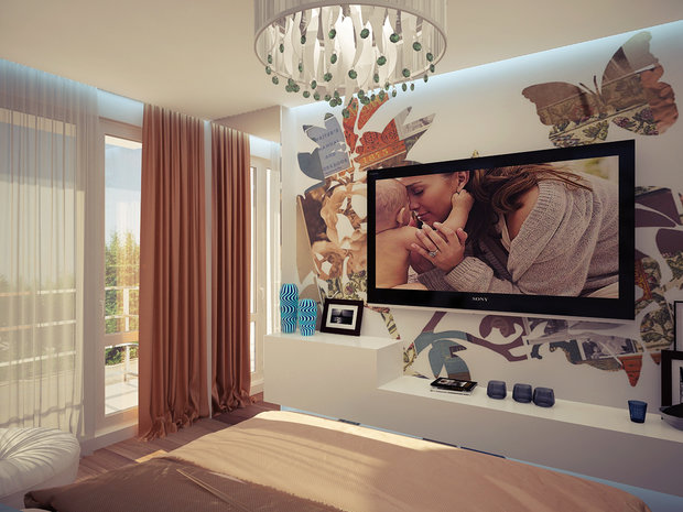 Фото из портфолио Спальня от "Vitta-Group" – фотографии дизайна интерьеров на INMYROOM