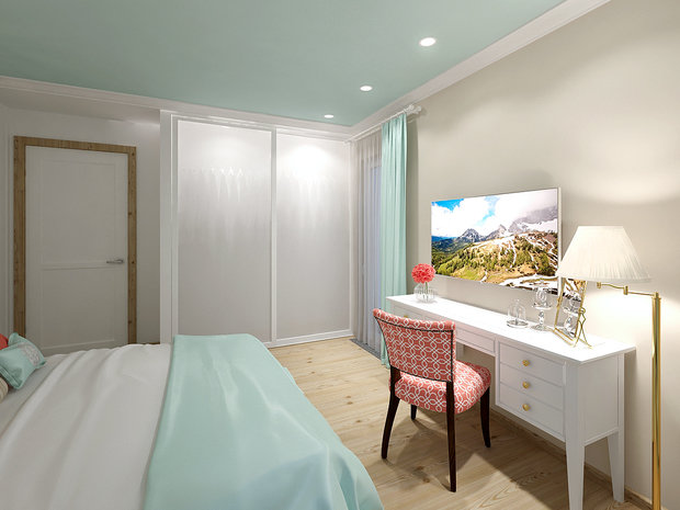 Фото из портфолио Квартира в г.Сочи, 97 кв.м. – фотографии дизайна интерьеров на INMYROOM