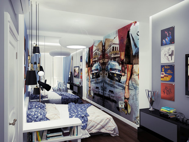 Фото из портфолио Winner's room – фотографии дизайна интерьеров на INMYROOM