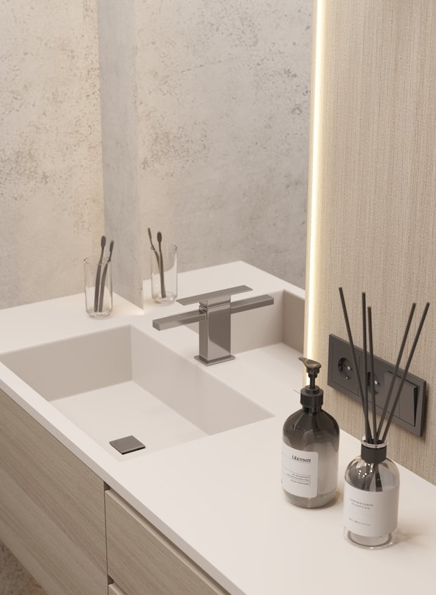 Фото из портфолио #designproject_AM – фотографии дизайна интерьеров на INMYROOM