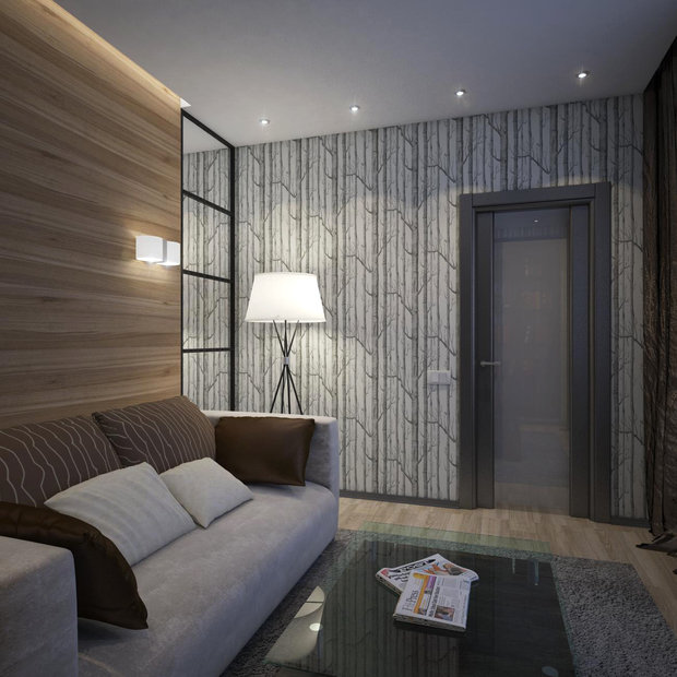 Фото из портфолио Проект трехкомнатной квартиры – фотографии дизайна интерьеров на INMYROOM