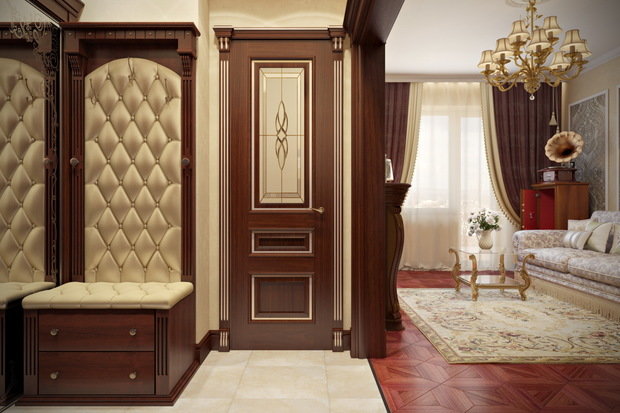 Фото из портфолио Шоколадно-золотистая классика – фотографии дизайна интерьеров на INMYROOM