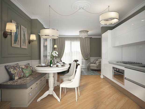 Фото из портфолио Летняя итальянская квартира – фотографии дизайна интерьеров на INMYROOM