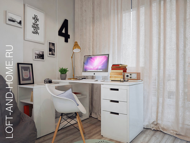 Фото из портфолио ПАНОРАМА СКОЛКОВО, МЯГКИЙ LOFT – фотографии дизайна интерьеров на INMYROOM