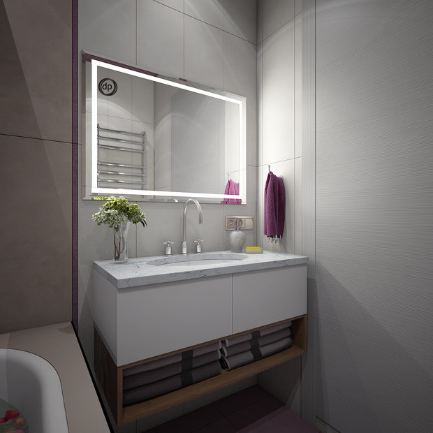 Фото из портфолио Семейный минимализм. Игра цвета. – фотографии дизайна интерьеров на INMYROOM