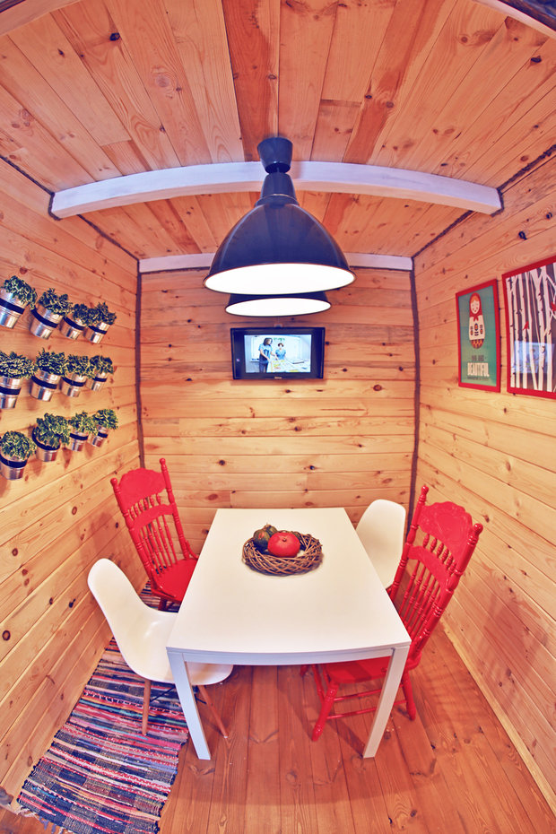 Фото из портфолио Постройка гостевого домика для тв-шоу "Дача" – фотографии дизайна интерьеров на INMYROOM