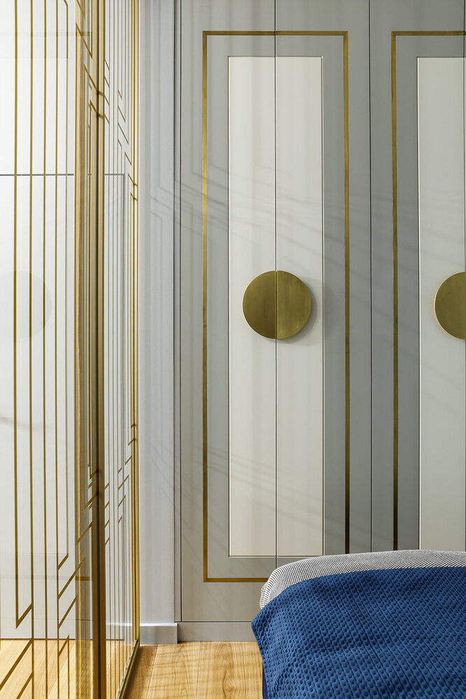 Фотография: Спальня в стиле Современный, Малогабаритная квартира, Квартира, Студия, Проект недели, Санкт-Петербург, Кирпичный дом, 40-60 метров, Interior Design by Margo, Маргарита Мережнюк – фото на INMYROOM