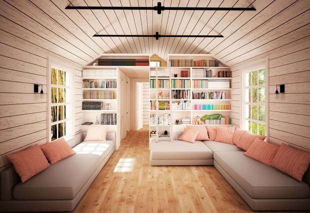 Фото из портфолио Дачный дом. пос.Тимошкино – фотографии дизайна интерьеров на INMYROOM