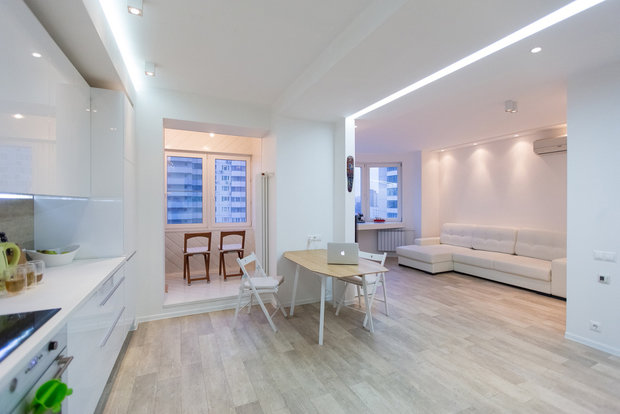 Фотография: Кухня и столовая в стиле Скандинавский – фото на INMYROOM