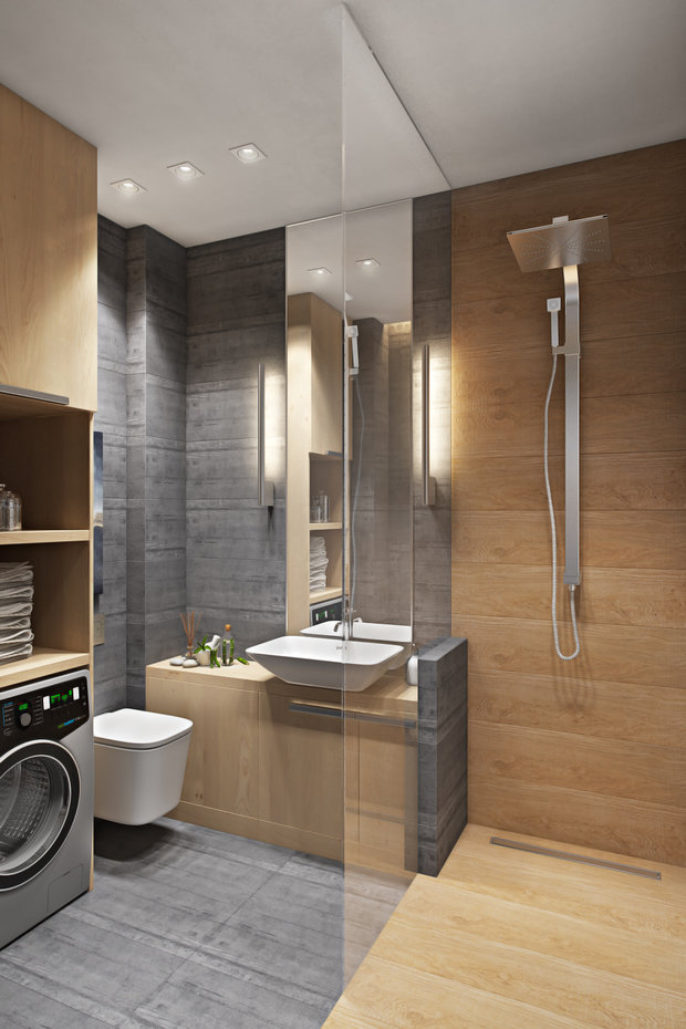 Фото из портфолио Квартира для молодой семьи в стиле лофт – фотографии дизайна интерьеров на INMYROOM