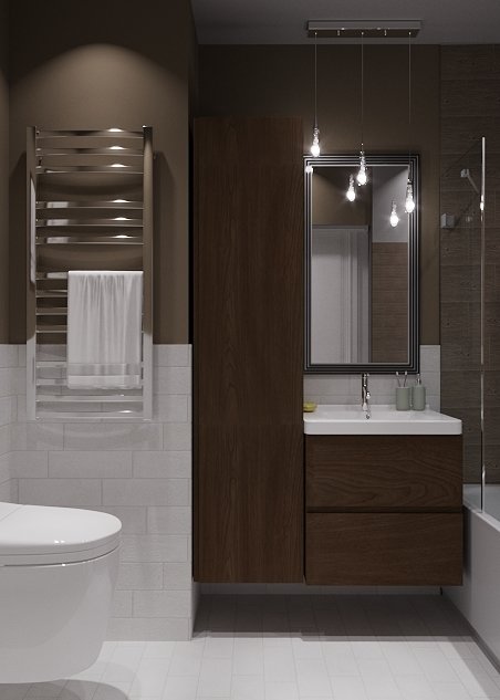 Фото из портфолио VeresaevaProjectBathroom – фотографии дизайна интерьеров на INMYROOM
