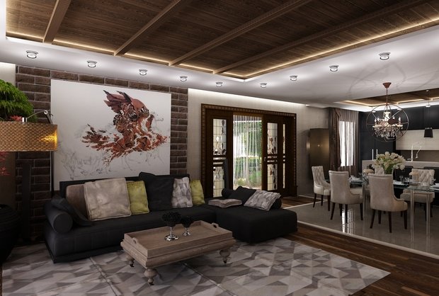 Фото из портфолио Частные апартаменты – фотографии дизайна интерьеров на INMYROOM