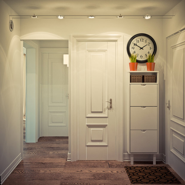 Фотография: Прихожая в стиле Скандинавский, Эклектика, Квартира, Дома и квартиры, IKEA, Проект недели – фото на INMYROOM