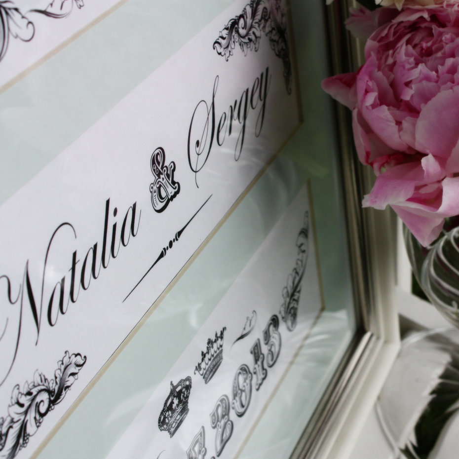 Фотография: Аксессуары в стиле Классический, Современный, Декор интерьера, Праздник, Декор свадьбы, Картина – фото на INMYROOM