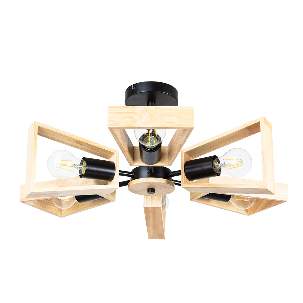 Потолочная люстра Brussels из дерева