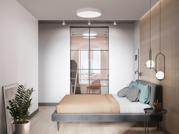 Фото из портфолио Проект интерьера в  ЖК Vivanova, Академгородок – фотографии дизайна интерьеров на INMYROOM