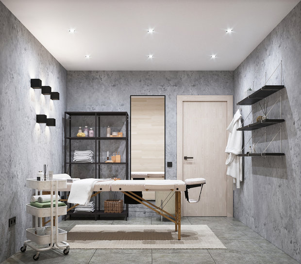 Фото из портфолио Салон красоты Эстет 115 кв.м г.Москва – фотографии дизайна интерьеров на INMYROOM