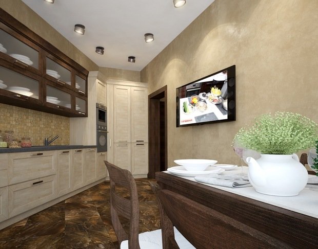 Фото из портфолио Дизайн-проект для квартиры с панорамным видом на Москву – фотографии дизайна интерьеров на INMYROOM