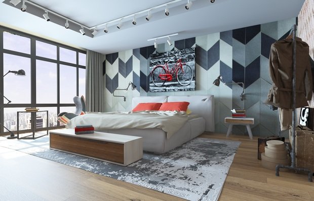 Фотография: Спальня в стиле Лофт – фото на INMYROOM