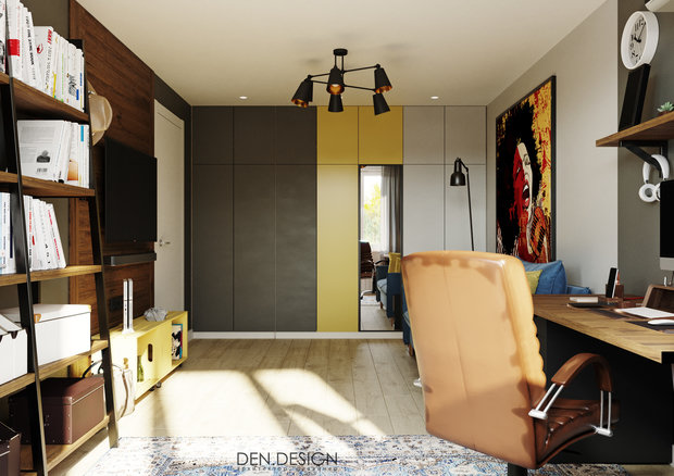 Фото из портфолио Комната парня – фотографии дизайна интерьеров на INMYROOM