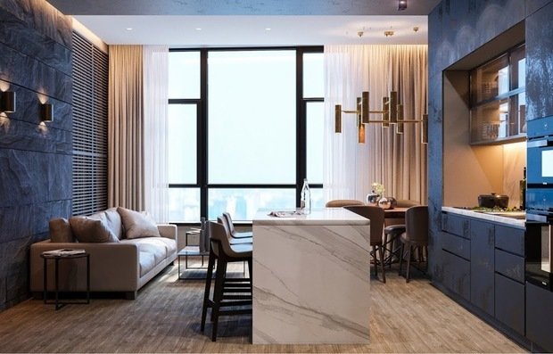 Фото из портфолио Istanbul Loft – фотографии дизайна интерьеров на INMYROOM