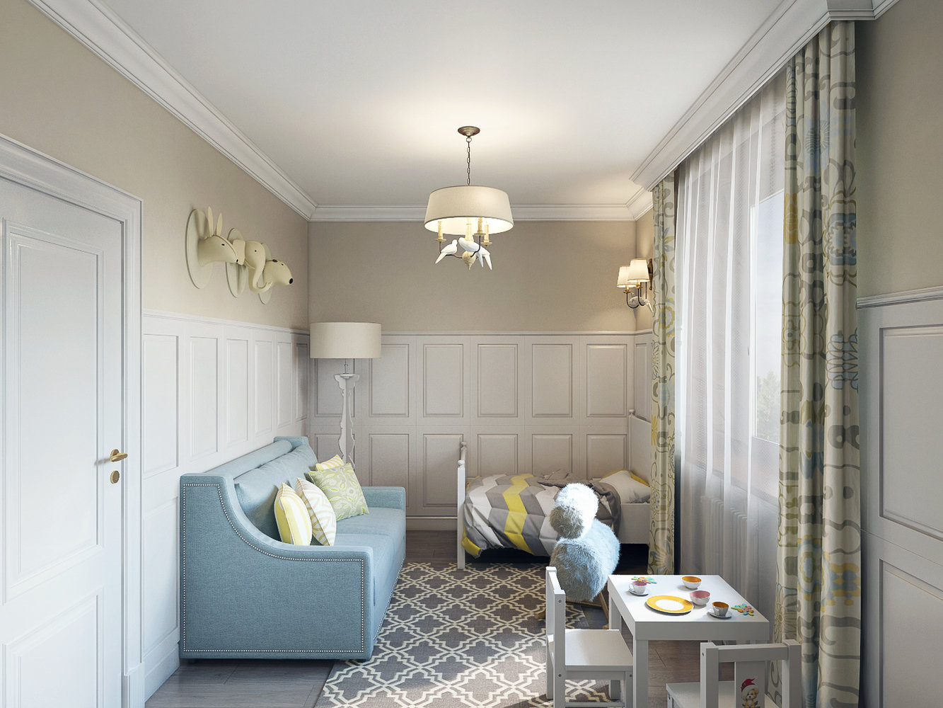 Фотография: Детская в стиле Современный, Квартира, Проект недели, Москва, Монолитный дом, ЖК «Водный», 3 комнаты, 60-90 метров, Маргарита Фомина – фото на INMYROOM Фотография: Детская в стиле Современный, Квартира, Проект недели, Москва, Монолитный дом, ЖК «Водный», 3 комнаты, 60-90 метров, Маргарита Фомина – фото на INMYROOM