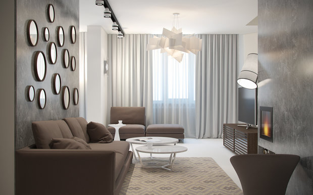 Фото из портфолио Дизайн квартиры в ЖК Суханово парк  – фотографии дизайна интерьеров на INMYROOM